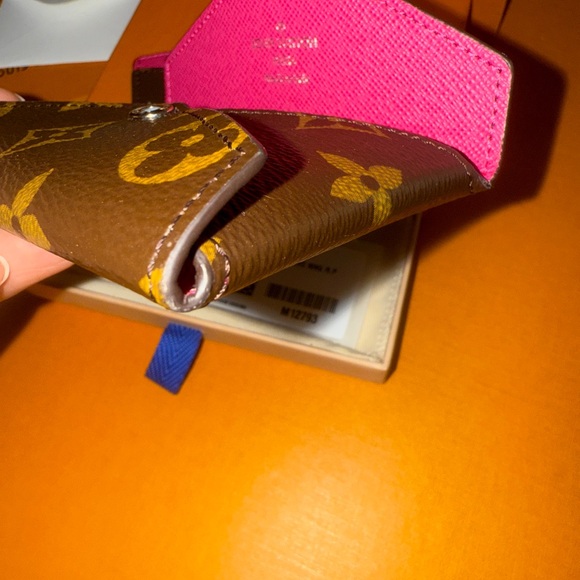 Authentic Louis Vuitton Kirigami Card Holder Set Monogram Pondichery Pink - Picture 8 of 15